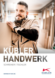 Kbler<br/><strong>Handwerk Schreiner</strong><br/>2020/23 Katalog