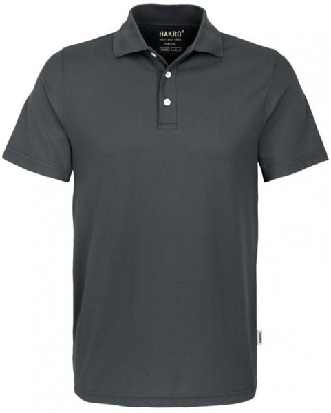 HAKRO-Poloshirt, Arbeits-Berufs-Polo-Shirt, Coolmax®, anthrazit