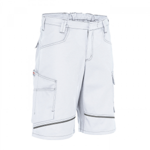 KBLER ICONIQ cotton Shorts, wei/anthrazit