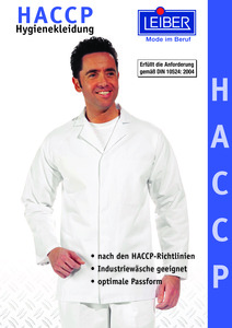 Leiber<br/><strong>HACCP Hygienekleidung</strong><br/>2018/23 Katalog
