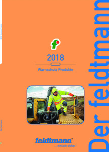 Feldtmann<br/><strong>Warnschutz Produkte</strong><br/>2018/23 Katalog